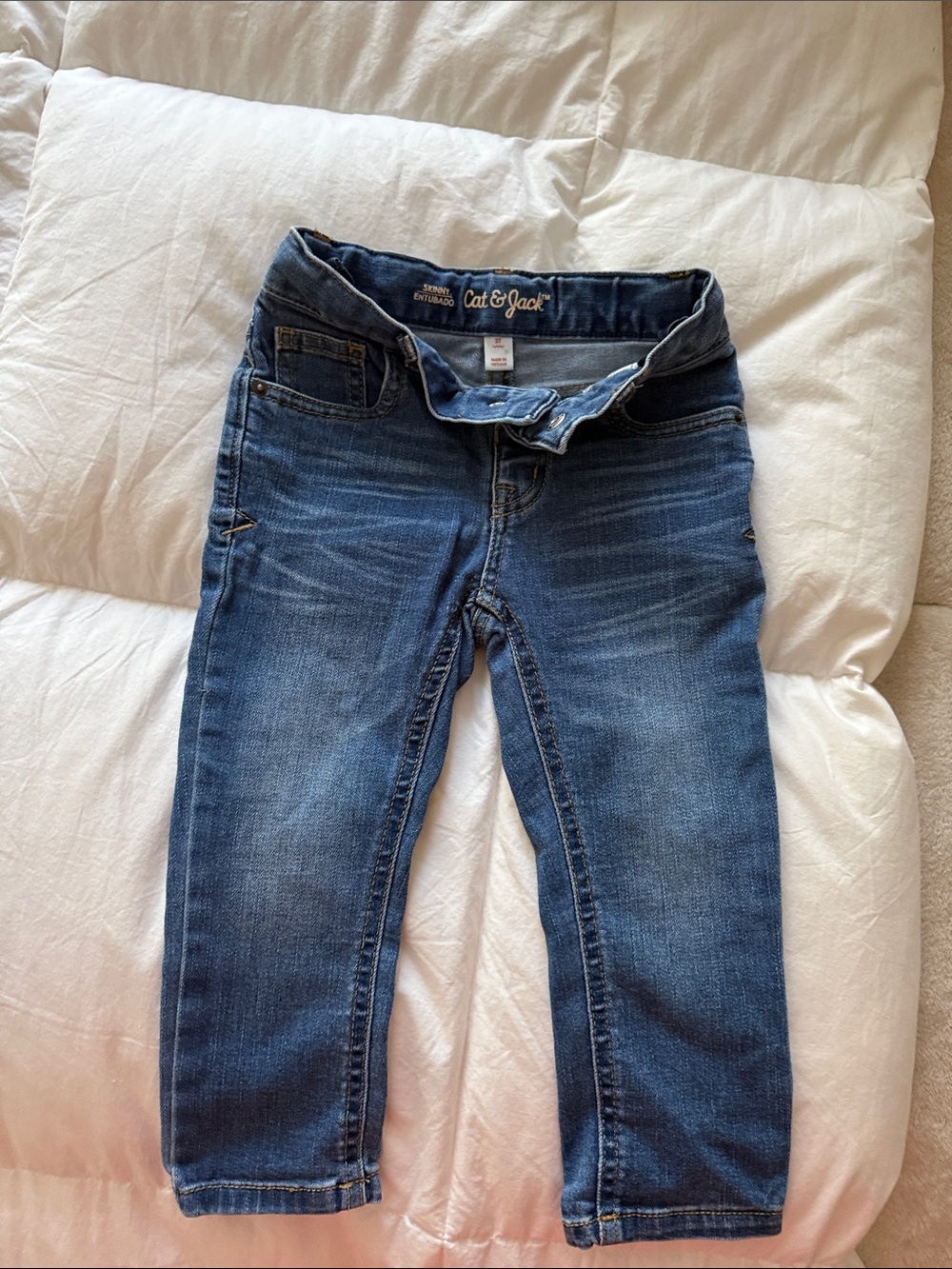 Cat & Jack Medium Wash Skinny Jeans